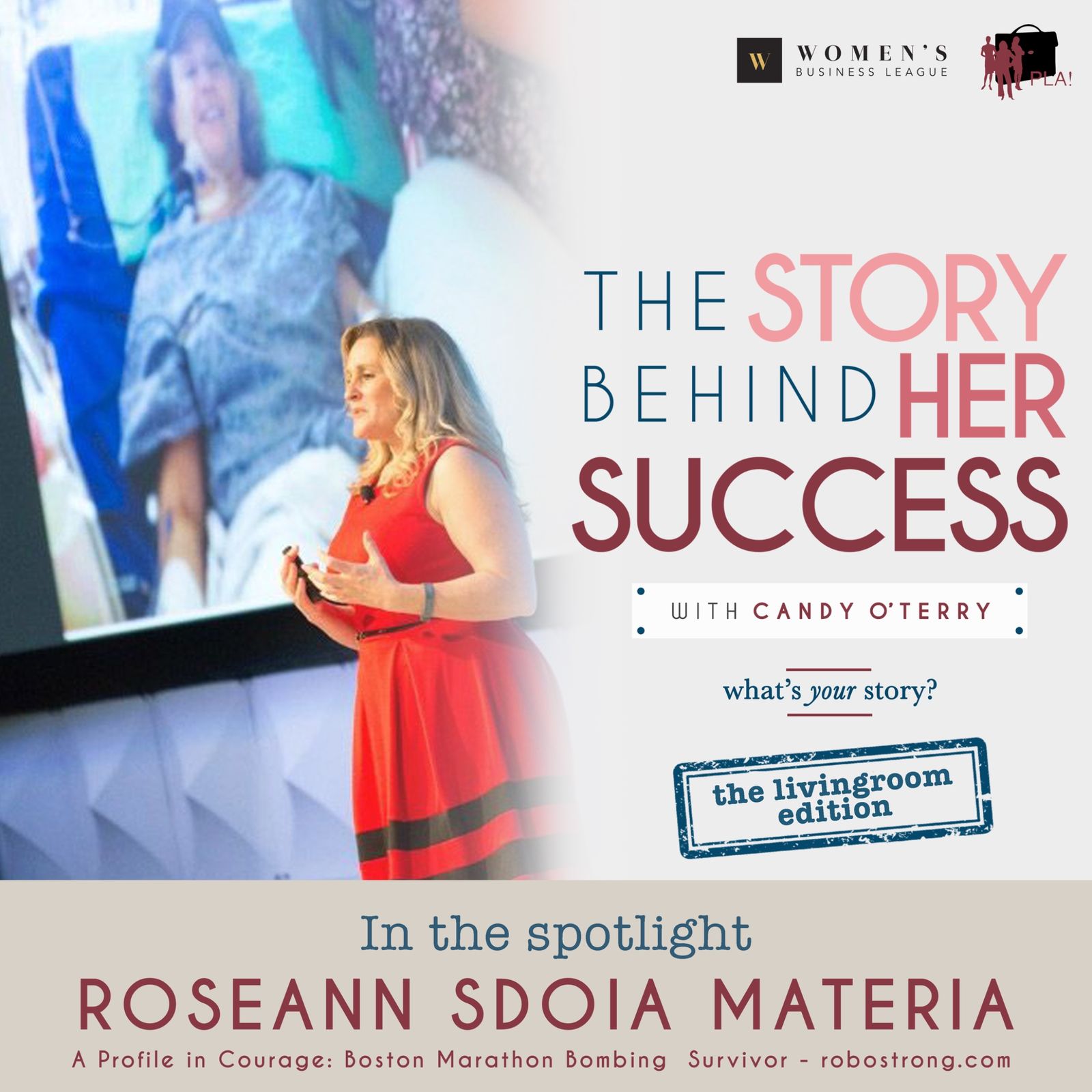 Roseann Sdoia Materia 2025 A Profile in Courage: Boston Marathon Bombing Survivor robostrong.com  -303