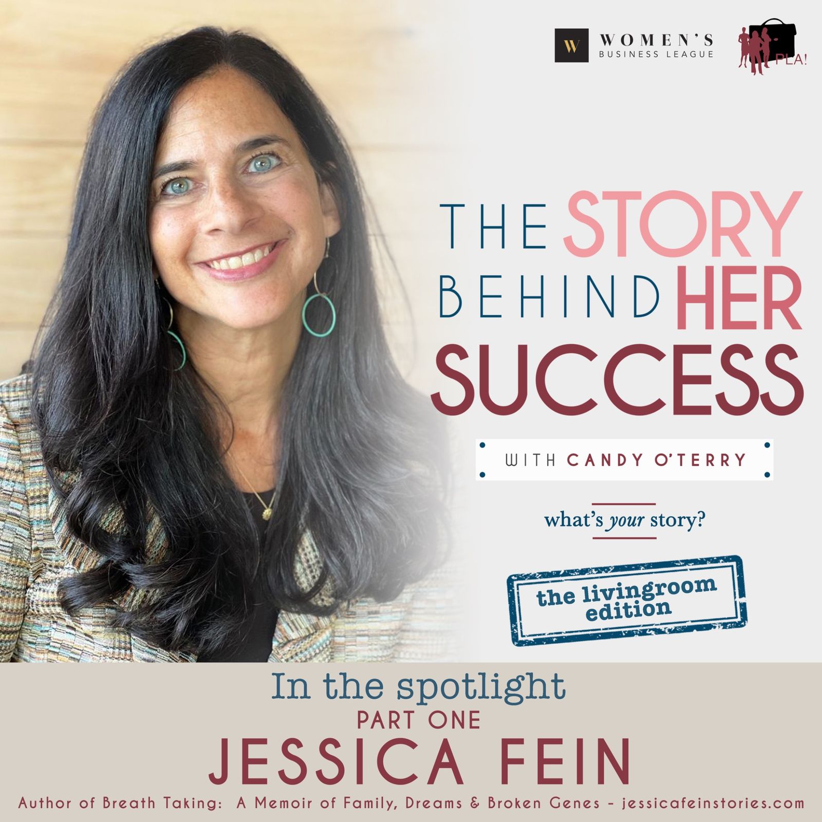 Jessica Fein, Part 1: Author of Breath Taking: A Memoir of Family, Dreams & Broken Genes jessicafeinstories.com -304